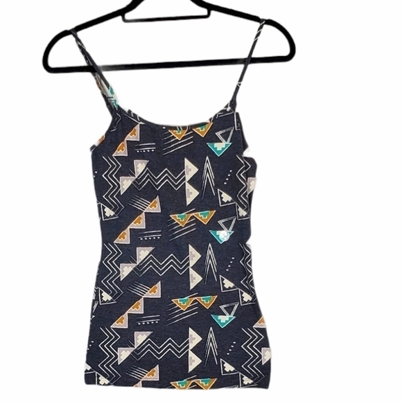 Y2K Grey Ziggy Zags By Nollie Size Small Nwt - Picture 1 of 9